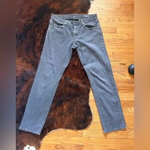 Gray denim size 32/32 Bonobos pants. Great condition.